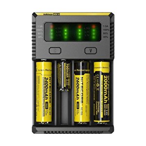 New İ4 İntelli Charger Li-ion / Ni-cd / Ni-mh Pil Şarj Cihazı