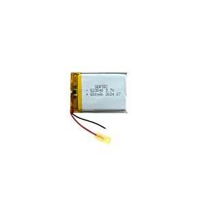 523040 3.7v 600 Mah Li-polymer Pil Devreli/1.5a