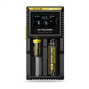 D2 Digi Charger Li-ion / Ni-cd / Ni-mh / Lifepo4 Dijital Pil Şarj Cihazı