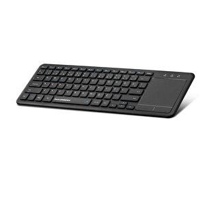 Bluetooth + Wıreless Klavye + Touch Pad Q Siyah Hdx2505