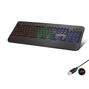 Kablolu Oyuncu Klavye Led Q Siyah Hdx2607
