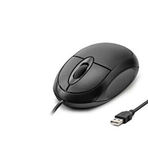 Kablolu Mouse 800 Dpı 110cm Siyah Nd3252