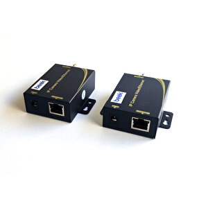 Beek Ip &lt;-&gt; Coax Sinyal Uzatma Cihazı, Rj45 &lt;-&gt; Rg59/syv 75-5, Coax Kablo Maksimum 2000 Metre, Alıcı & Verici Dahil&lt;br&gt;
Beek Cctv Camera Coaxial Extender
