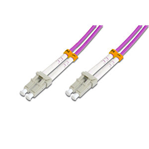 Beek Lc-lc Fiber Optik Patch Kablo, Multimode Om 4 50/125 Duplex, 3.0mm, Lszh, 7 Metre