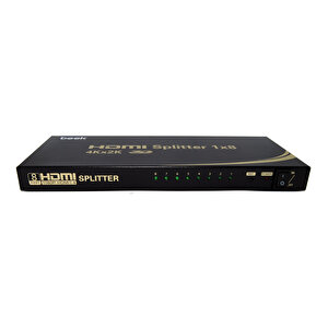 Beek 8 Port Hdmi Çoklayıcı, Hdmi 1.4, 1080p@60hz, 4k@30hz&lt;br&gt;
Beek Hdmi Splitter 8 Port, Hdmi 1.4, 1080p@60hz, 4k@30hz