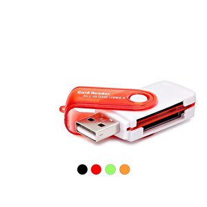 Card Reader Usb All In One Çok Renkli Hdx7022