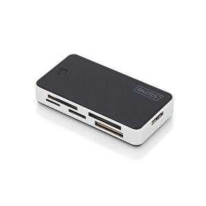 Digitus Usb 3.0 Kart Okuyucusu, Compact Flash (cf), Secure Digital (sd / Sdhc), Mmc, Mmc4.0, Rs-mmc, Mmc Plus, Mmc Mobile, Mmc Micro, Minisd, Memory Stick (ms), Memory Stick Pro (ms Pro), Memory Stick