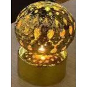12 Li Ramazan Ayaklı Led Işık Gold Renk Gün Işığı
