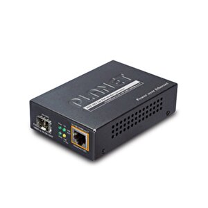 1000base-x To 10/100/1000base-t 802.3at Poe Media Converter, Lc Fiber Interface, Supports Multi / Single Mode Sfp Module, Distance Up To 120km Max. (varies On Sfp Module)