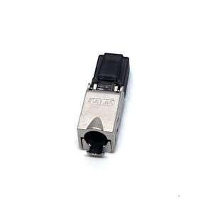 Beek Cat6a Zırhlı Saha Tipi Konektör, 500mhz /10gbps, Aletsiz Sonlandırma&lt;br&gt;
Beek Cat6a Shielded Field Termination Plug, 500mhz / 10gbps, Tool-free Installation With Strain Relief Boot