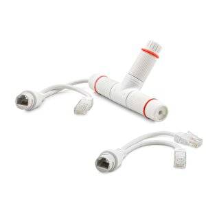 Ağ Kablolama Konnektör Poe Combıner Mux 2in1 Beyaz Hdx5550