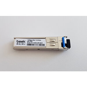 Beek 1.25gbps 20km 1310-nm Tx/1490-nm, Cisco, Extreme, Nortel, Zte, Huawei, Alcatel, Zyxel, Netgear, Avaya, Juniper, Linksys, Enterasys Ürünleriyle Uyumlu