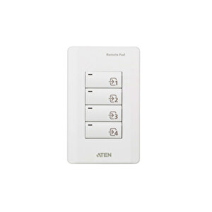 4 Düğmeli Uzaktan Kontrol Tuş Takımı (aten-vp1420/vp1421 Sunum Matrix Switch Ürünleri)&lt;br&gt;
4-key Contact Closure Remote Pad (for Aten-vp1420/vp1421 Presentation Matrix Switches)
