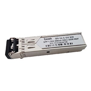 Beek 1000base-sx (lc/550m/850nm/multi-mode) Sfp Modül, 1.25gb/s, Cisco, Extreme, Nortel, Zte, Huawei, Alcatel, Zyxel, Netgear, Avaya, Juniper, Linksys, Enterasys Ürünleriyle Uyumlu
