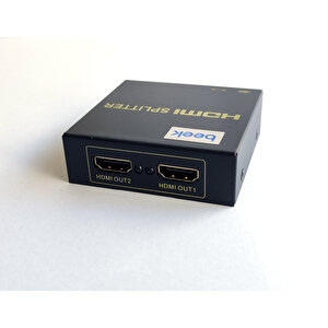 Beek 2 Port 4k Hdmi Video Çoklayıcı, 3840 X 2160 Piksel Çözünürlük, Hdmi 1.4, Hdcp 1.4, Usb Güç Kablosu Dahil Çok Renkli