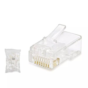 Cat 5 Rj45 Konnektör 100 Lü Paket