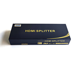 Beek 2 Port 4k Hdmi Çoklayıcı, Hdmi 1.4, Hdcp 1.4, 4k@30hz, 1080p@60hz&lt;br&gt;
Beek 2 Ports 4k Hdmi Splitter, Hdmi 1.4, Hdcp 1.4, 4k@30hz, 1080p@60hz