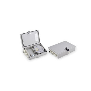 Digitus Dış Mekan Fiber Optik Sonlandırma Kutusu/splice Box, 6 X Sc/dx Adaptör/coupler Için, Ip65