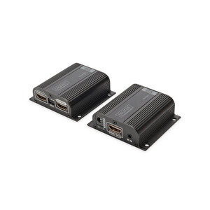 Digitus Hdmi Sinyal Uzatma Cihazı, Alıcı (receiver) Ve Verici (transmitter) Birim Dahil, 50 Metre, Hdcp Uyumlu, Edid Desteği Mevcut, Poe Özelliğine Sahip, Loop-çıkış Port&#039;a Sahip, Maksimum Çözünü