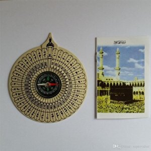 Cüzdan Şeklinde Kıble Tayini İçin Pusula