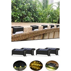 4 Lü Solar Köşebent Lamba Gün Işığı