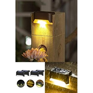4 Lü Solar Köşebent Lamba Gün Işığı
