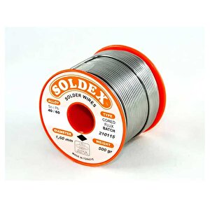 40-60 Lehim Teli 500 Gr 1.2 Mm - Sn:40 / Pb:60 Çok Renkli