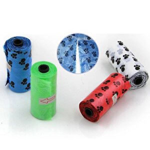 Köpek Dışkı Toplama Poşedi (4 Lü ) Çok Renkli
