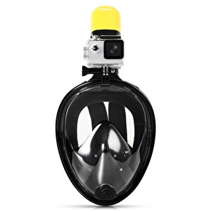 Full Face Şnorkel Dalış Maske Tam Yüz Anti-sis Ve Sızıntı L/xl