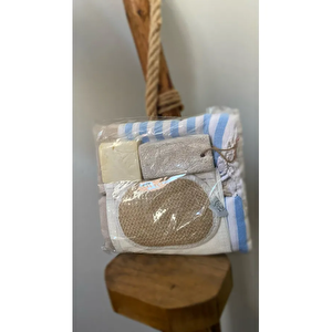 Gelin Damat Hamam Banyo 5 Li Set
