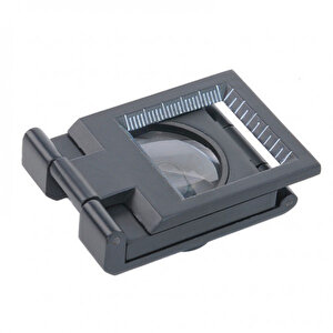 25x25 Mm Full Çelik Kaplı Katlamalı Büyüteç Th-9005b Çok Renkli