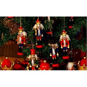 Kurşun Asker Ahşap Dekorati̇f Eşya (6lı Set 13cm)