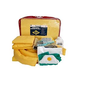 Kimyasal Dökülme Döküntü Temizleme Kiti 60 Lt Çok Renkli