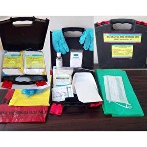 Enfeksiyöz Atık Temizlik Kiti ( 4 Kullanım) (body Fluid Spill Kit Tdrtr
