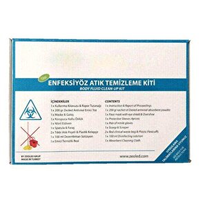 Enfeksiyöz Atık Temizlik Kiti  (2 Kullanım) (body Fluid Spill Kit Tdrtr