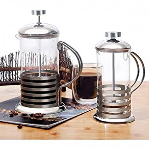 Paslanmaz Çeli̇k Gövdeli̇ French Press Kahve Ve Çay Demleme Aparati
