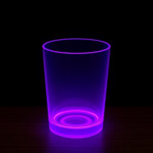 Partyglow Neon Mor Bardak 8.5 X 10.5 Cm