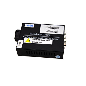 Beek Rca Analog Ses &lt;-&gt; Fiber Optik Uzatma, 20 Km&lt;br&gt;
Beek Rca Audio Optical Transceiver/extender, 20 Km