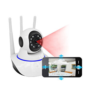 Ks-515 Gece Görüşlü Wi-fi Bebek Güvenlik Kamerası Çok Renkli