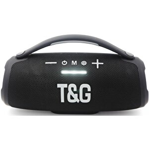 Usb Sd Kart Girişli Fm Radyolu Bluetoothlu Ledli Müzik Kutusu Hoparlör Tg418