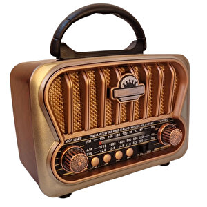 Bluetoothlu Nostaljik Radyo Usb Mp3 Player Rt 847