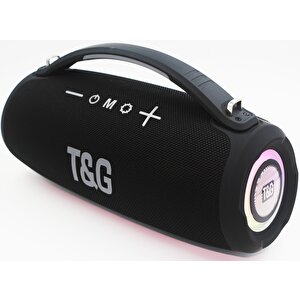 Bluetoothlu Usb Sd Kart Girişli Fm Radyolu Ledli Müzik Kutusu Hoparlör Tg395