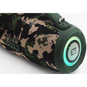 Bluetoothlu Usb Sd Kart Girişli Fm Radyolu Ledli Müzik Kutusu Hoparlör Tg395
