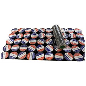 Elektrik İzole Bant 500 Adet Bant Elektrikçi Bantı 19mmx10yrd