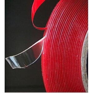 Si̇li̇kon Şeffaf Çi̇ft Tarafli Bant 38mmx33mt Tdrtr Çok Renkli