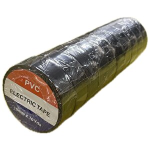 Elektrik İzole Bant Bant Elektrikçi Bantı 19mmx10yrd 1 Paket (10adet)