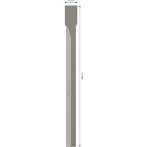Pro Hex 28-4c Yassı Keski 400x35 Mm