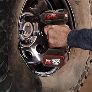 Kress Kh275.91 20volt 500nm Kömürsüz Profesyonel Şarjlı Somun Sıkma (akü Dahil Değildir)