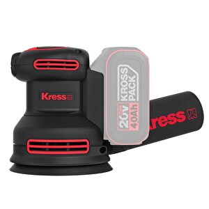 Kress Kud20.9 20volt 125mm Kömürsüz Profesyonel Devir Ayarlı Eksantrik Zımpara (akü Dahil Değildir)