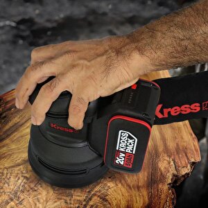 Kress Kud20.9 20volt 125mm Kömürsüz Profesyonel Devir Ayarlı Eksantrik Zımpara (akü Dahil Değildir)